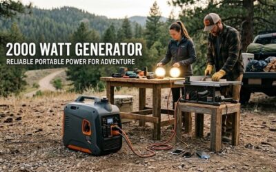 2000 watt generator: Portable power for outdoor life