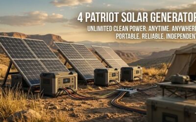 4 patriot solar generator: Reliable backup power kits