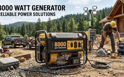 8000 watt generator: High output power for home backup