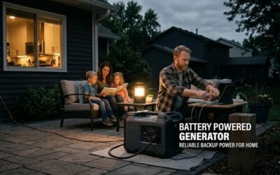 Battery powered generator: Clean, silent energy storage