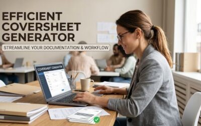 Coversheet generator: Create professional documents fast