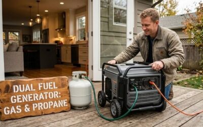 Dual fuel generator: Versatile power for any situation