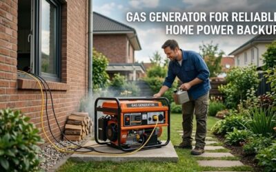 Gas generator: Reliable power for your home and site