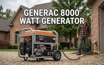 Generac 8000 watt generator: Reliable Power for Any Need