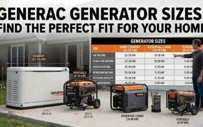 Generac generator sizes: Find the perfect fit for power