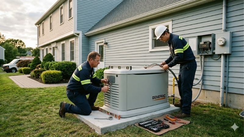 installing-generac-whole-house-generator