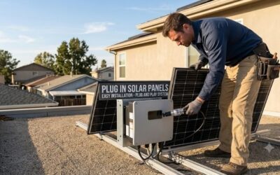 Plug in solar panels: Simple Power for Your Home Grid