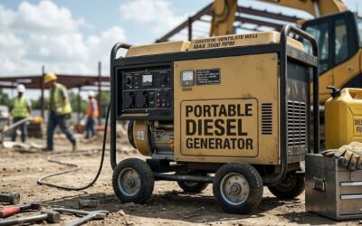 Portable diesel generator: Reliable power for any site