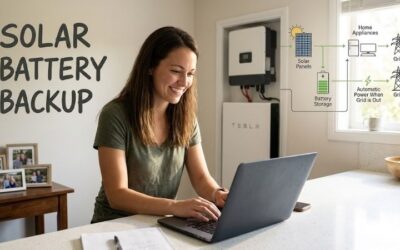 Solar battery backup: Maximize your home energy usage