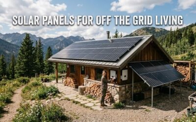 Solar panels for off the grid living: A Complete Guide