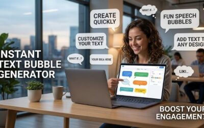 Text bubble generator: Design stylish chat bubbles fast