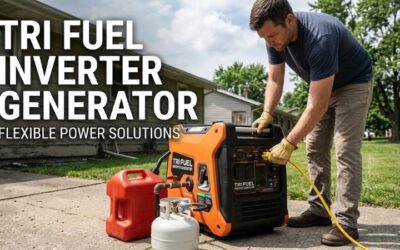 Tri fuel inverter generator: Versatile backup power unit