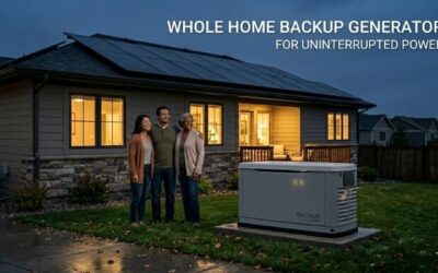 Whole home backup generator: Reliable power for houses