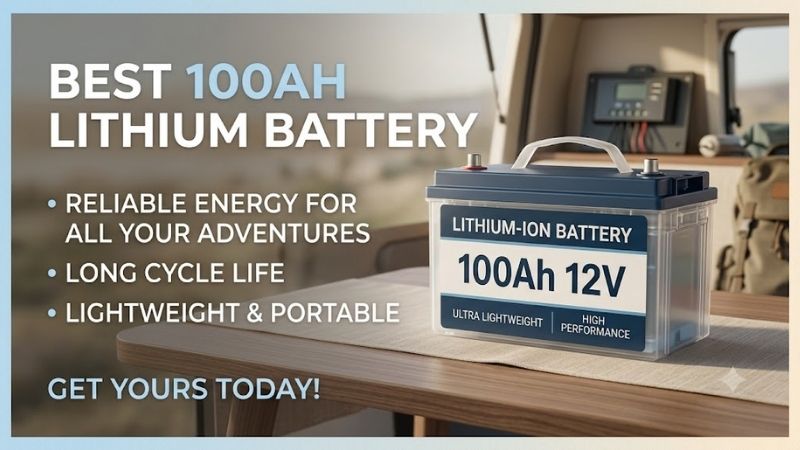 How to Choose the Right Best 100ah Lithium Battery