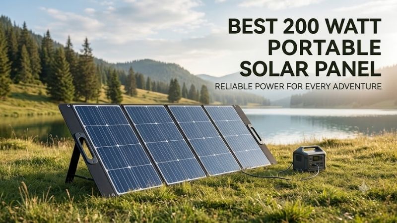 How to Choose the Best 200 Watt Portable Solar Panel