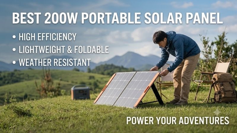 How to Choose the Right Best 200w Portable Solar Panel