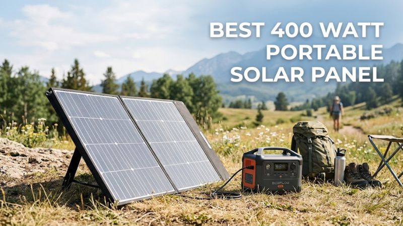 How to Choose the Right Best 400 Watt Portable Solar Panel