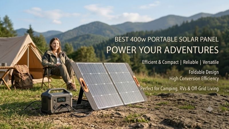 How to Choose the Right Best 400w Portable Solar Panel