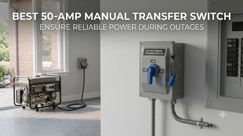 How to Choose the Right Best 50-amp Manual Transfer Switch