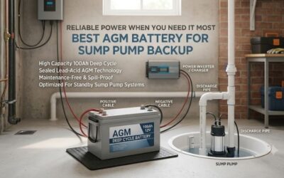 Best Agm Battery For Sump Pump Backup: Top 2026 Guide