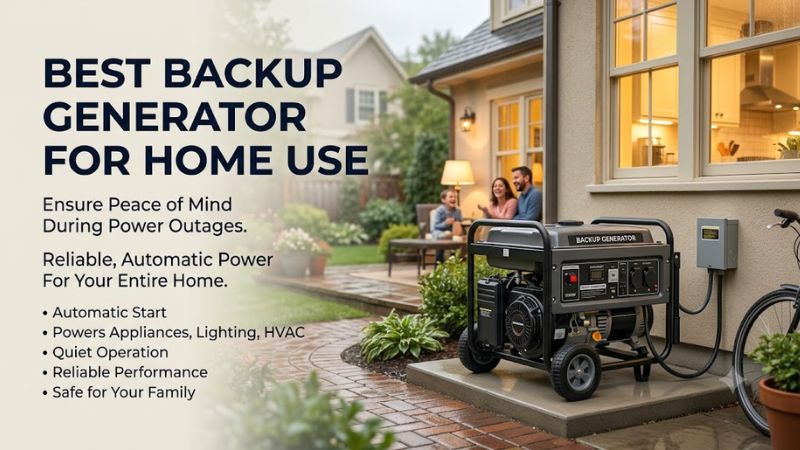 How to Choose the Right Best Backup Generator For Home Use