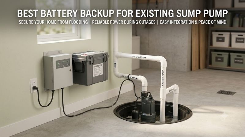 How to Choose the Right Best Battery Backup For Existing Sump Pump