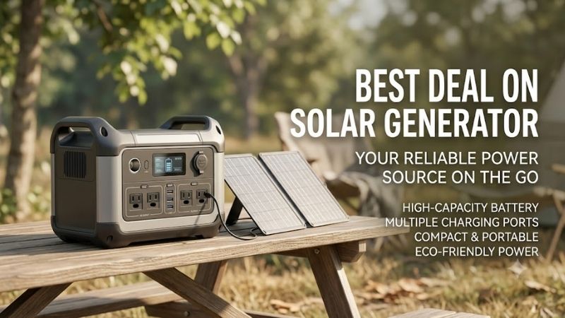 How to Choose the Right Best Deal On Solar Generator