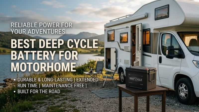 How to Choose the Best Deep Cycle Battery For Motorhome