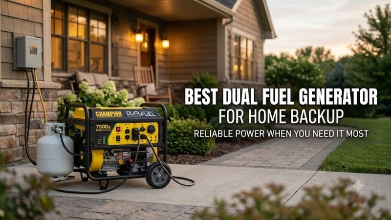 How to Choose the Right Best Dual Fuel Generator For Home Backup