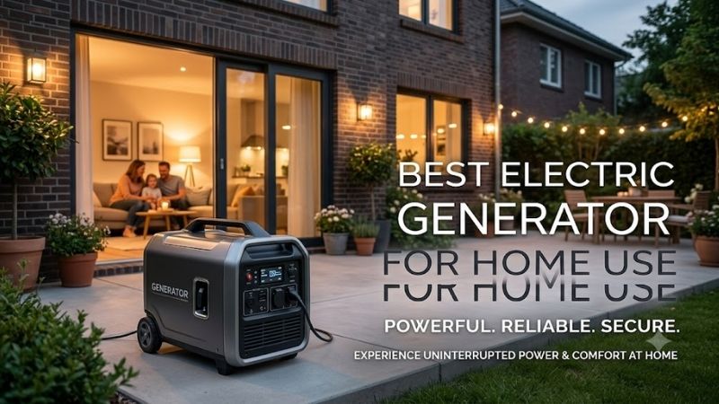 How to Choose the Right Best Electric Generator For Home Use