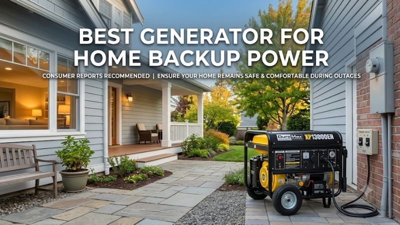 How to Choose the Best Generator For Home Backup Power Consumer Reports