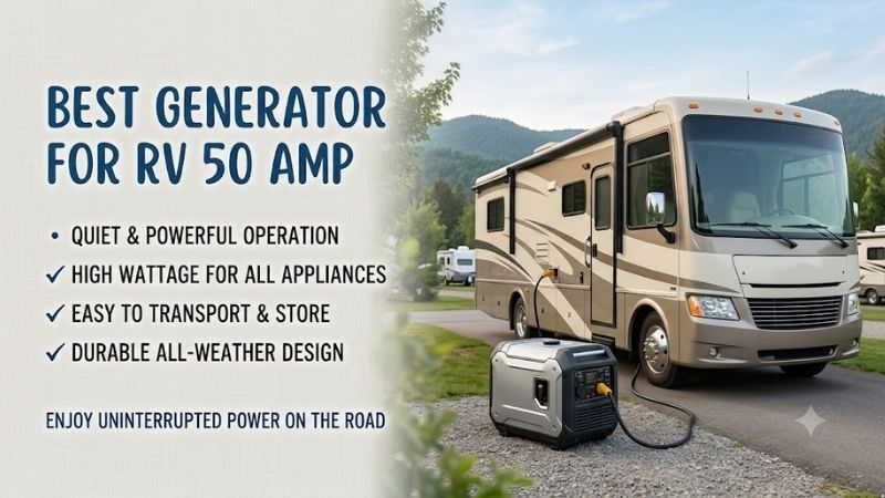 How to Choose the Right Best Generator For Rv 50 Amp Setup