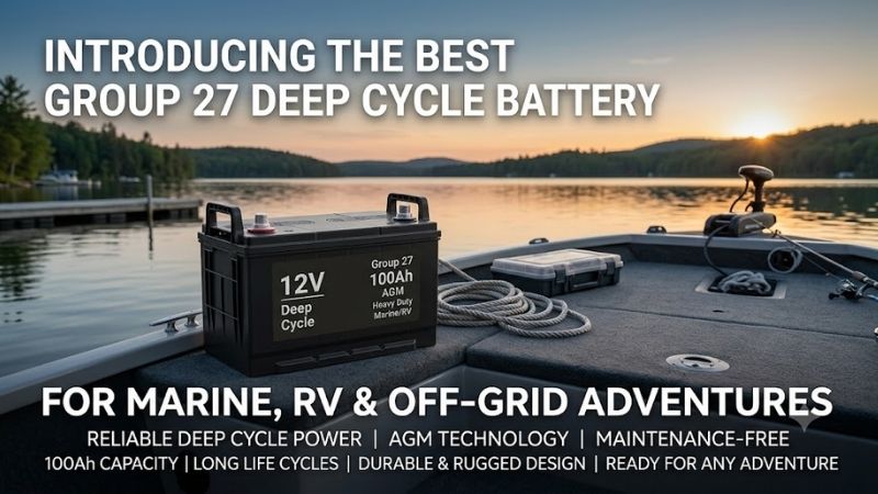 How to Choose the Right Best Group 27 Deep Cycle Battery