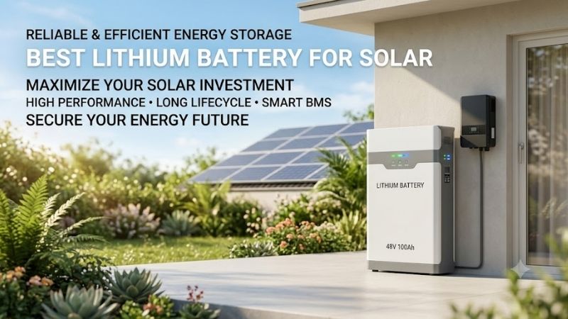 How to Choose the Right Best Lithium Battery For Solar