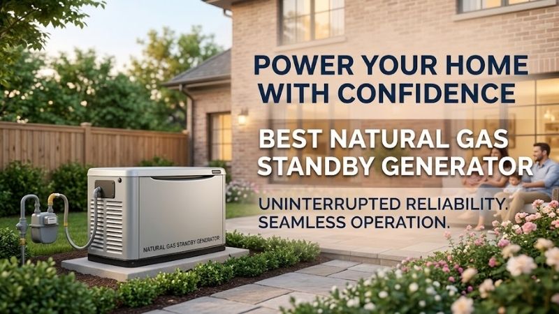 How to Choose the Right Best Natural Gas Standby Generator