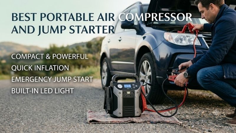 How to Choose the Right Best Portable Air Compressor And Jump Starter