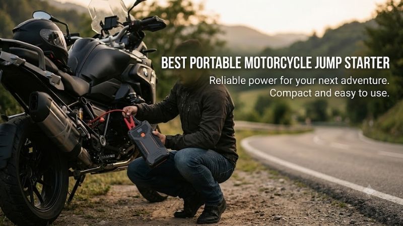 How to Choose the Right Best Portable Motorcycle Jump Starter