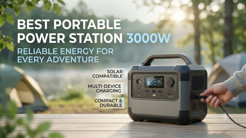 How to Choose the Right Best Portable Power Station 3000w