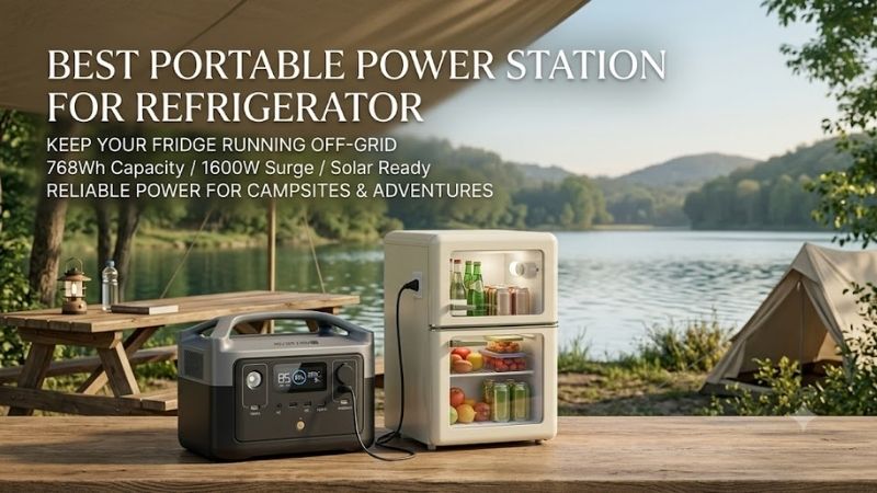 How to Choose the Right Best Portable Power Station For Refrigerator