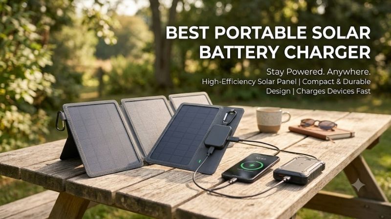 How to Choose the Right Best Portable Solar Battery Charger