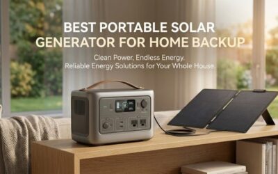 Best Portable Solar Generator For Home Backup: Top 2026 Picks