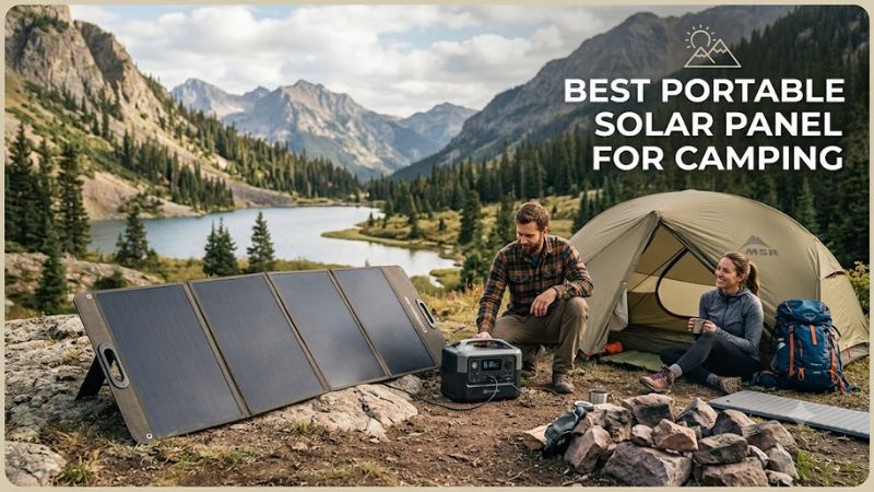 How to Choose the Right Best Portable Solar Panel For Camping