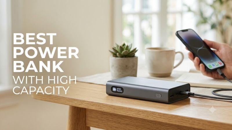 How to Choose the Right Best Power Bank With High Capacity