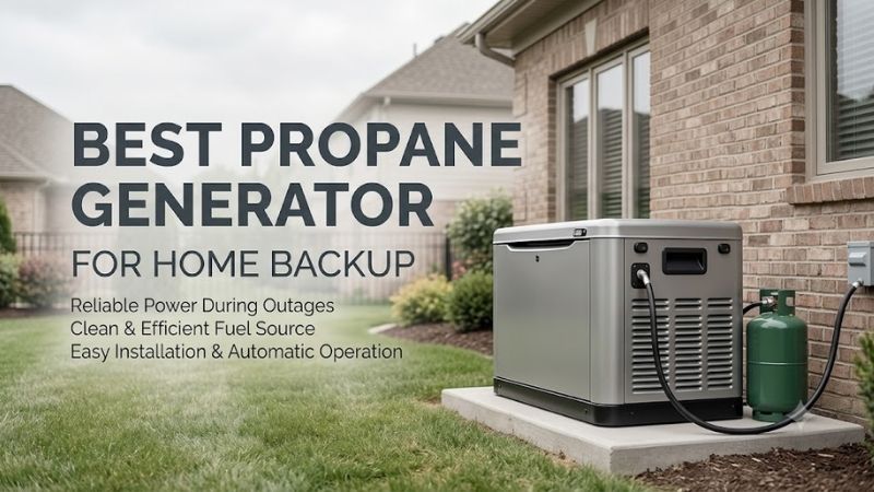 How to Choose the Best Propane Generator For Home Backup