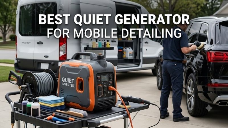 How to Choose the Right Best Quiet Generator For Mobile Detailing