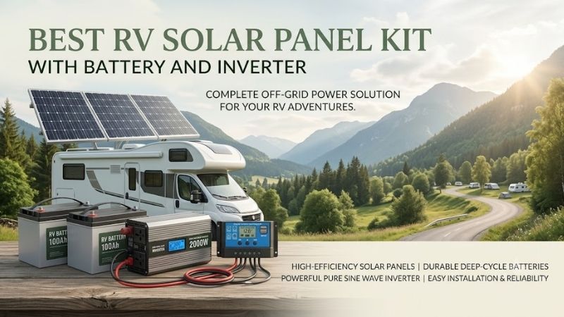 How to Choose the Right Best Rv Solar Panel Kit With Battery And Inverter