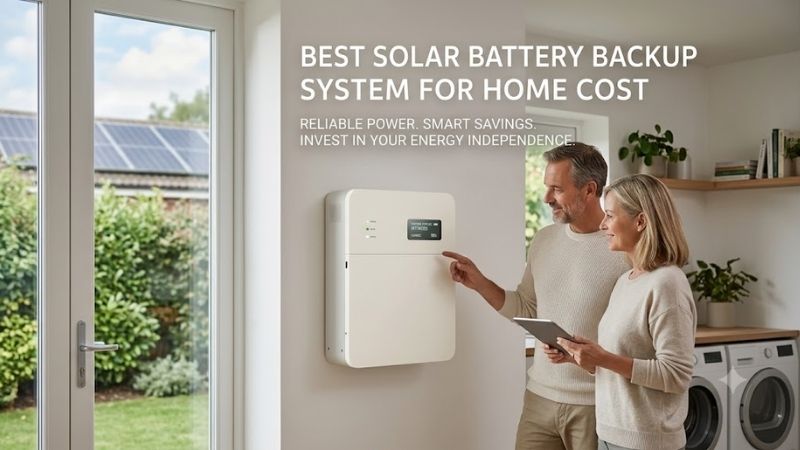 How to Choose the Right Best Solar Battery Backup System For Home Cost
