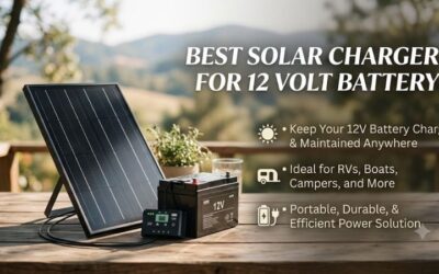 Best Solar Charger For 12 Volt Battery: 2026 Top Guide