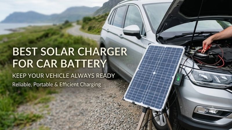 How to Choose the Right Best Solar Charger For Car Battery