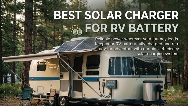 How to Choose the Right Best Solar Charger For Rv Battery